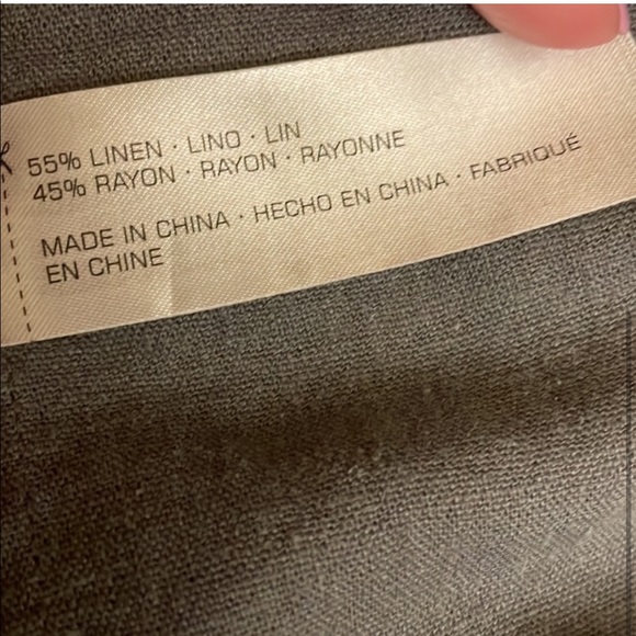 Light weight linen/rayon jacket - Picture 4 of 5